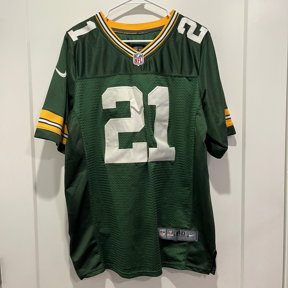 Nike NFL Green Bay Packers Ha Ha Clinton-Dix 21 Jersey Green Mens Size 40 M